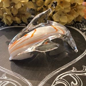 Blown Glass Dolphin
